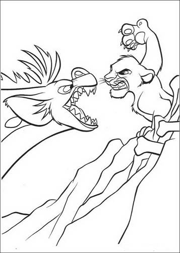 Kids-n-fun.com | 92 coloring pages of Lion King